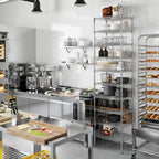 Regal Altair 18" Deep x 24" Wide x 96" Height Wire Shelving Kit | 10-Tier | NSF - Image 7