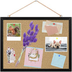 FEBSNOW Cork Board Bulletin Board 15.7 x 12 Inches by HOMECRAFTBEAUTYBABY