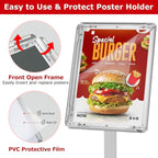VAIIGO Heavy Duty Standing Sign Holder 11x17 Inch - Image 4