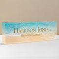 Personalized Name Plate for Desk, Custom Desk Name Plate, Acrylic Name Plate by EOBIBIFUN