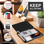 Sooez Clipboard with Storage, High Capacity Nursing Clip Board 8.5 x 11 with - Image 5