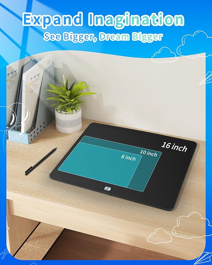 Rechargeable LCD Writing Tablet - Image 6