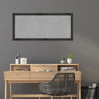 Amanti Art Black Framed Magnetic Board 23x51 Oversize Vision Board - Image 5