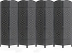 Cocosica 8 Panel Room Divider, 6Ft Folding Privacy Screen, Tall by cocosica