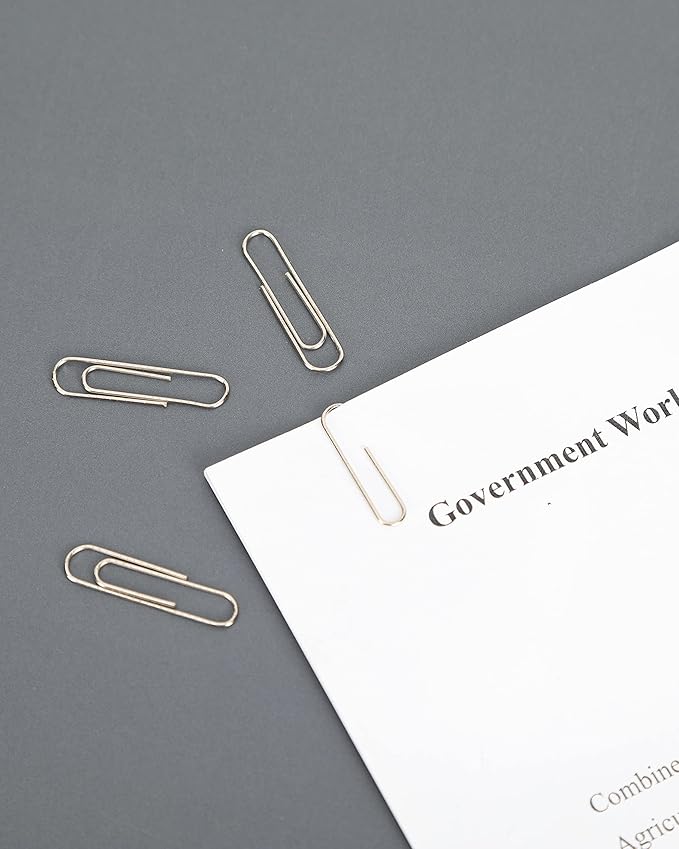 PAPERPAL Paperclips for Office School & Personal Use, #1 Nonskid Paper Clip - Image 6