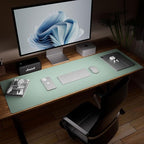 Aothia Leather Desk Pad Protector, Office Desk Mat, Large Mouse Pad, Laptop - Image 7