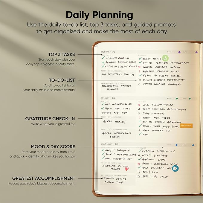 Dated, 2026 Planner, 5.8” x 8.3” - Image 3
