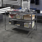 Regal Altair 24" Deep x 42" Wide x 27" Height Wire Shelving Kit | 3-Tier | NSF - Image 2