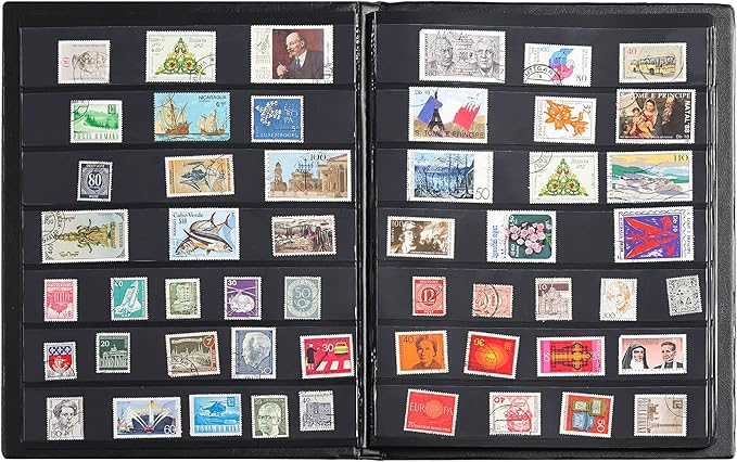 Stamp Albums 140 Pockets - Image 6
