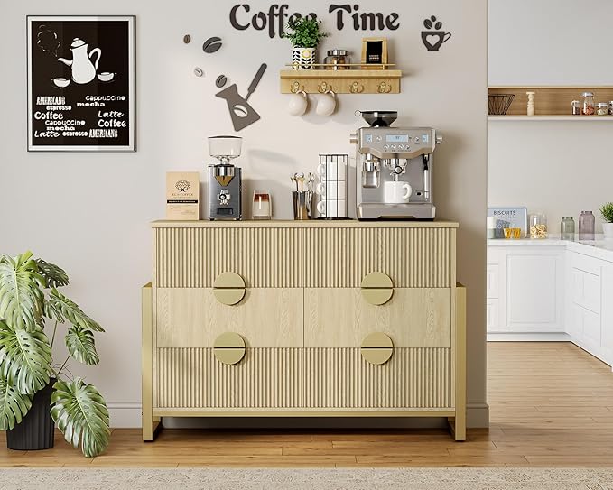 LGHM Fluted Dresser for Bedroom - Image 6