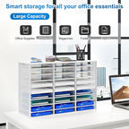 PAG-Mass Mail Sorter Adjustable Countertop Mail Holder, Heavy Duty Literature - Image 4
