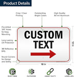 Custom Arrow Directional Sign by My Sign Center - Image 6