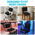 FORTEM Seat Cushion, Office Chair Cushion, Lumbar Support Pillow - Image 9