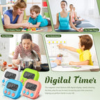 Xuhal 28 Pcs Digital Timers for Teachers Classroom Kitchen Countdown Timers for - Image 7