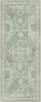 GENIMO 2'6''x6 Runner Rugs for Hallway, Machine Washable Non Slip Vintage Rugs - Image 9