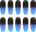 10 Magnetic Memo Holders Set by DISCOUNTPROMOS
