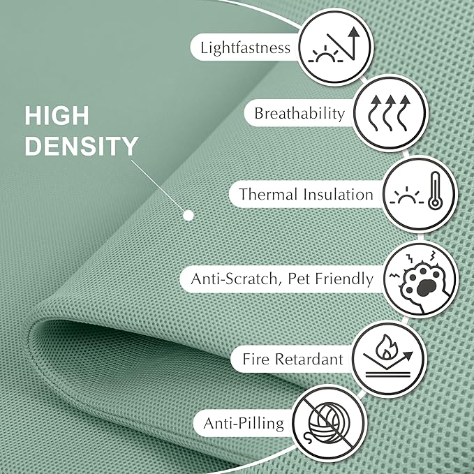 DECOLAB Standing Room Divider, Space Privacy Partition, Portable Wall Panel - Image 5