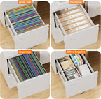 METAN 2 Drawer Vertical File Cabinet - Image 5