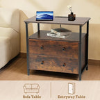 Edbuosy 27 inch Wide Night Stand - Image 8