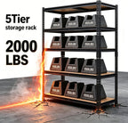 garage storage shelves heavy duty garage shelving units, side view