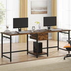 Tribesigns Two Person Desk, 79 Inch Double Desk - Image 3
