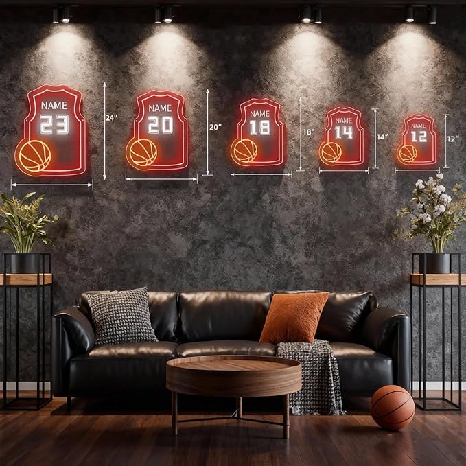 Custom Basketball Jersey Neon Signs - Image 4