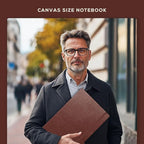Beechmore Books A3 Sketchbook – 11.7x16.5 Premium Vegan Leather Bound Large - Image 7