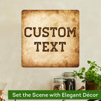 Custom Sign, Custom Street Sign, 11 Font Colors, 13 Font Styles, 4 Hole Options - Image 4