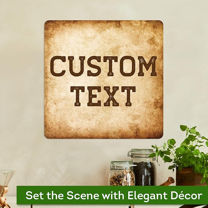 Custom Sign, Custom Street Sign, 11 Font Colors, 13 Font Styles, 4 Hole Options - Image 4