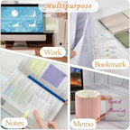 BAYTORY 1610 Sheets Transparent Sticky Notes - Image 7