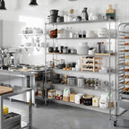 Regal Altair 14" Deep x 72" Wide x 86" Height Wire Shelving Kit | 6-Tier | NSF - Image 2