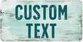 Custom Sign, Custom Street Sign, 11 Font Colors, 13 Font Styles, 4 Hole Options by MySignCenter
