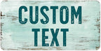 Custom Sign, Custom Street Sign, 11 Font Colors, 13 Font Styles, 4 Hole Options by MySignCenter