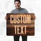 Custom Sign, Custom Street Sign, 11 Font Colors, 13 Font Styles, 4 Hole Options - Image 2