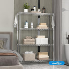 Guan River 4-Shelf Adjustable Metal Shelf Wire Shelving Unit Storage Rack - Image 8