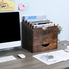 PAG Wood Desktop File Holder Organizer Mail Sorter - Image 6
