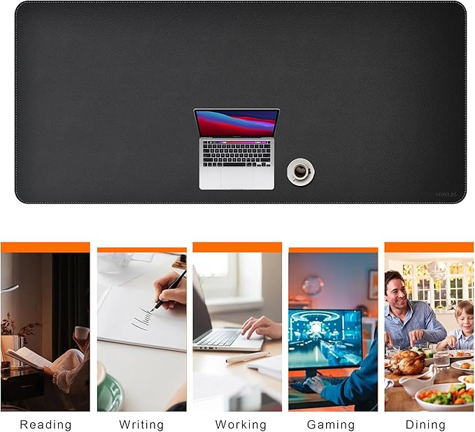 Mydours 79" x 36" Extra Large Desk Pad XXL, Desk Protector Mat - Image 5