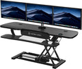 VERSADESK® PowerPro™ 48” x 24” Extra Wide Electric Sit-to-Stand Desk Converter
