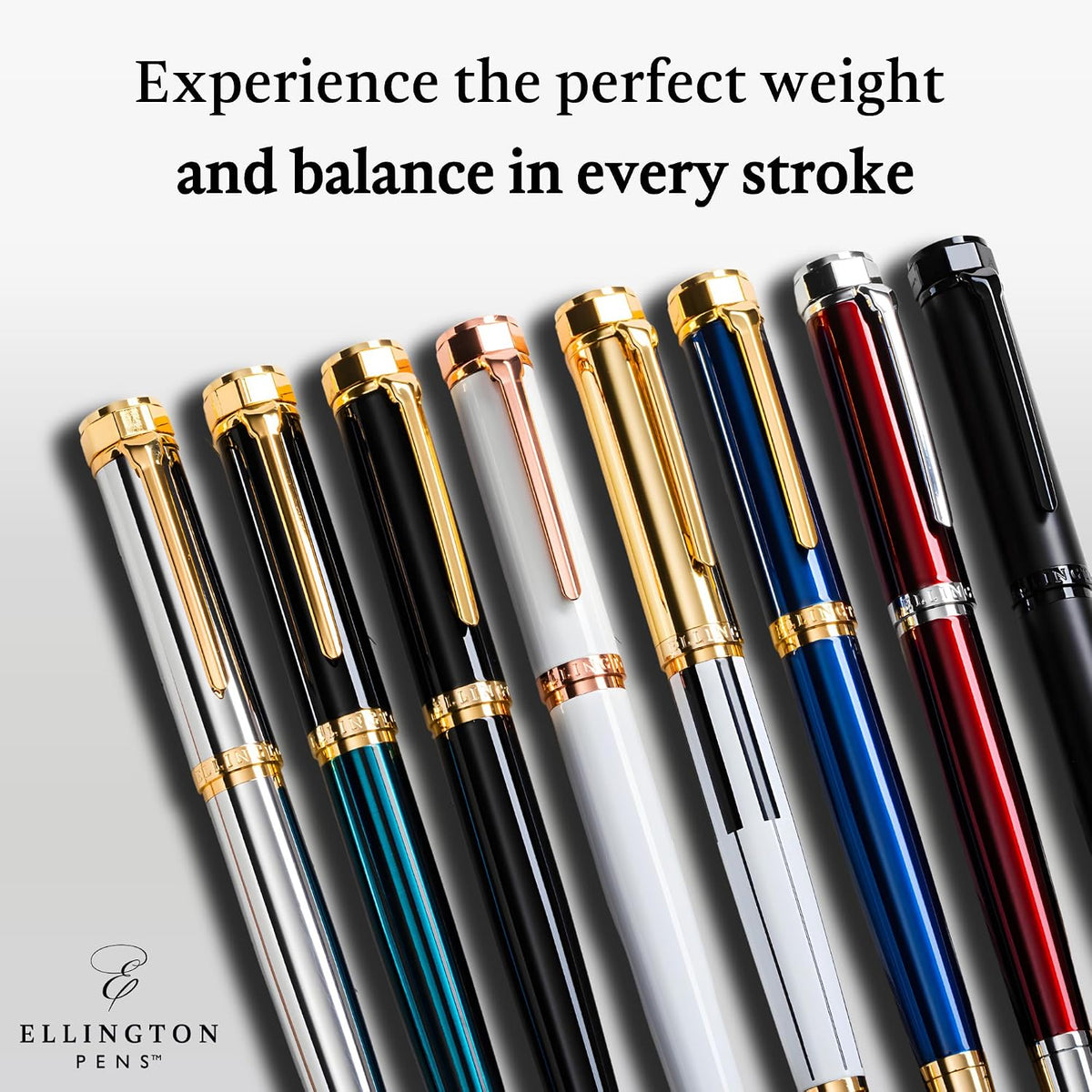Luxury Fountain Pen Set for Writing, Refillable Ink Converter, Gift Box