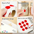 PARLAIM 3/4 Inch Roll Color Coding Labels, 4000 per/4 Rolls Round Adhesive - Image 3