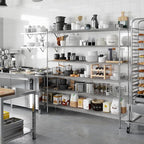 Regal Altair 18" Deep x 72" Wide x 74" Height Wire Shelving Kit | 6-Tier | NSF - Image 5