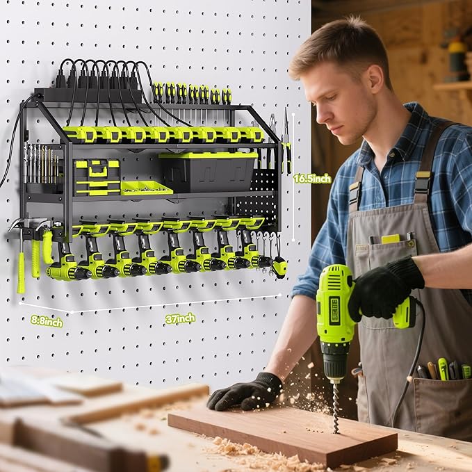 YFFSRJDJ Power Tool Organizer Wall Mount - Image 7