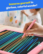 TEKFUN LCD Writing Tablet for Kids, 10-inch Coloring Drawing Pad, Mess Free - Image 5