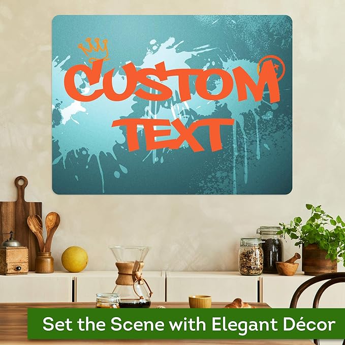 Custom Sign, Custom Street Sign, 11 Font Colors, 13 Font Styles, 4 Hole Options - Image 4