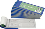 Cotton Fly 10 Pack Pre-Numbered Money and Rent Receipt Book, 2-Part Carbonless by Cotton+Fly