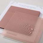 DiverseBee 50 Sheets Pastel Transparent Sticky Notes, 3x3” Clear Sticky Tabs - Image 2