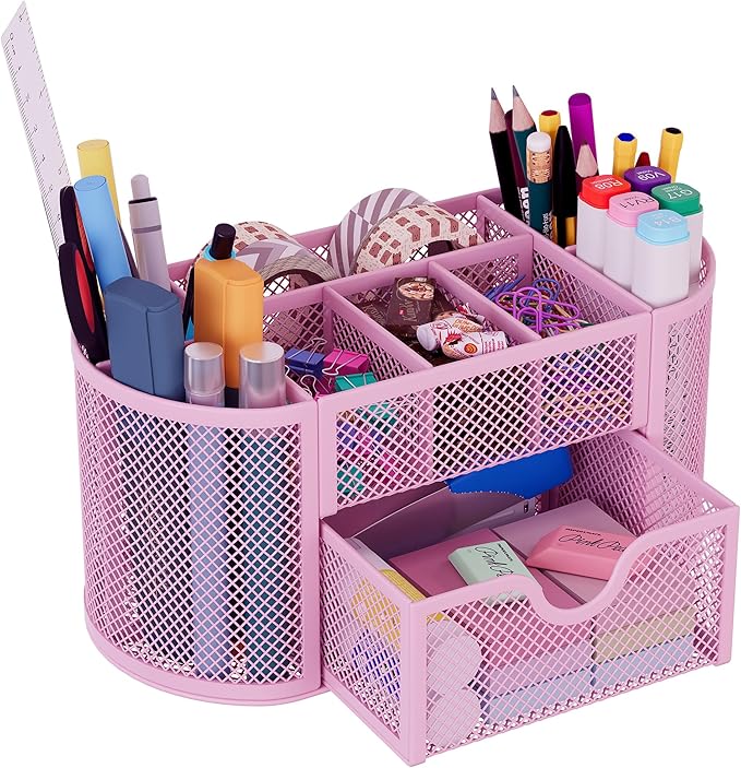 EasyPAG Mesh Pen Holder Desk Organizer by EasyPAG