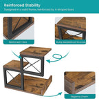 ELITEROO Desk Shelf Organizer, Wood Desktop Organizer Small Bookshelf, 3 Tier - Image 5