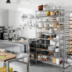 Regal Altair 14" Deep x 42" Wide x 86" Height Wire Shelving Kit | 10-Tier | NSF - Image 7