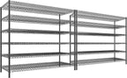 REIBII 83"H Storage Shelves 3840LBS Metal Shelving Unit Garage Shelving Heavy by REIBII
